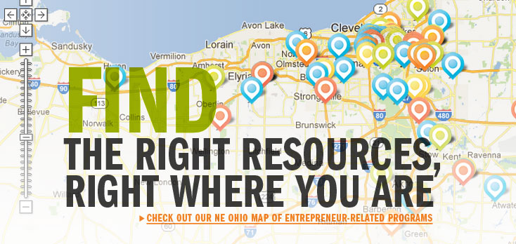 Check out our interactive entrepreneurial resource map
